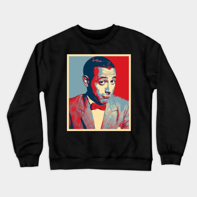 Pee Wee Herman HOPE effect Crewneck Sweatshirt by DonVector